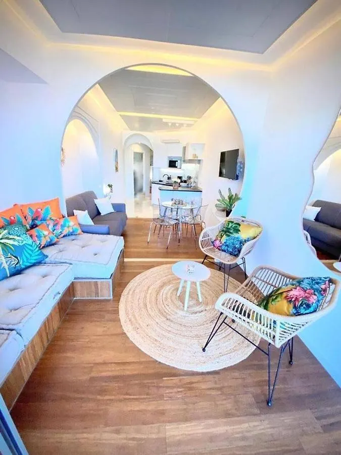 Le Rocamare -Superb-Atypical Sea View-A.C-Wifi Apartment Nice